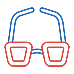 3d glasses icon