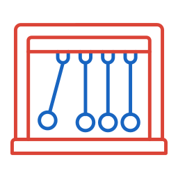 Newtons cradle icon