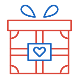 Gift box icon