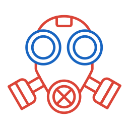 Gas mask icon