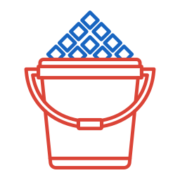 Ice bucket icon