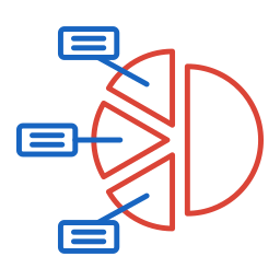 diagramme circulaire Icône