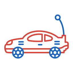 Car toy icon