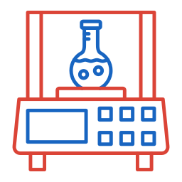 escala de laboratorio icono