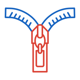 cremallera icono