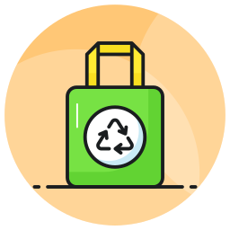 Recycle bag icon