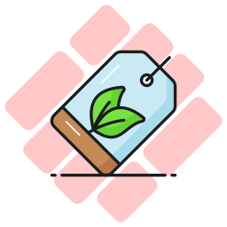 Eco tag icon