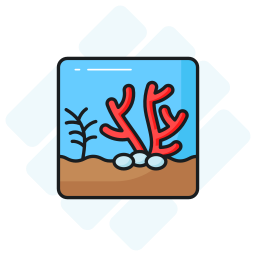 коралловый риф иконка