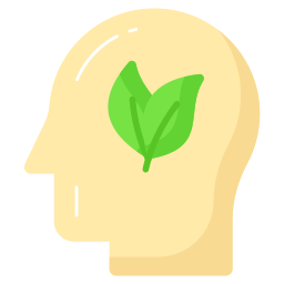 Eco mind icon