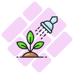 Watering plants icon