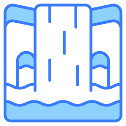 Waterfall icon