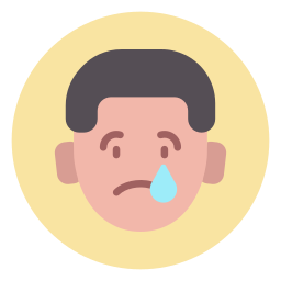 Crying icon