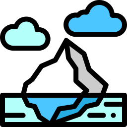 iceberg icona