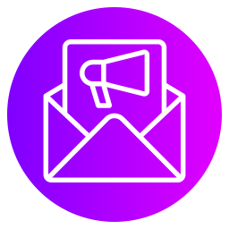 Email marketing icon