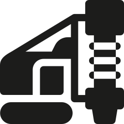 Construction vehicle icon