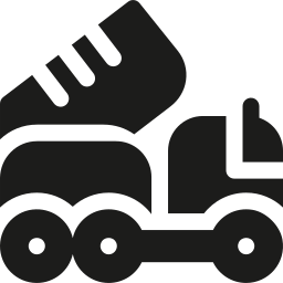 Dump truck icon