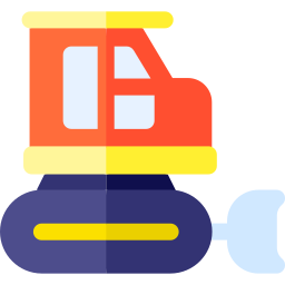 Construction vehicle icon