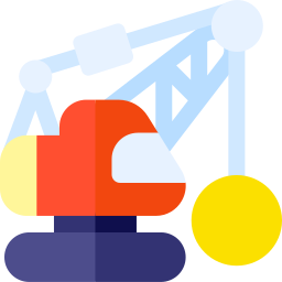 Construction vehicle icon