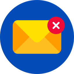 Delete message icon