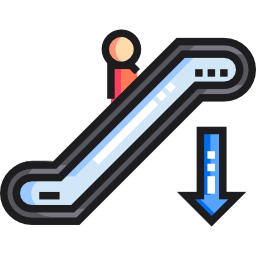 rolltreppe icon