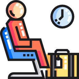 Waiting room icon