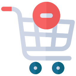 Remove from cart icon