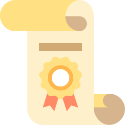 sertificaat icoon
