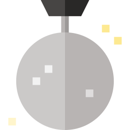 kula dyskotekowa ikona