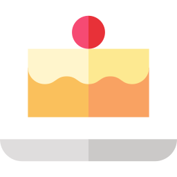 Tres leches cake icon