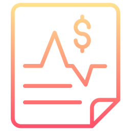 rapport d'activité Icône