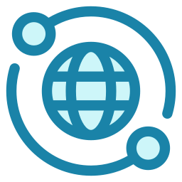 Global connection icon