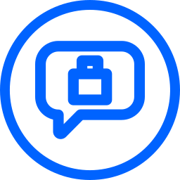 Chat bubble icon