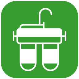 Water filter icon