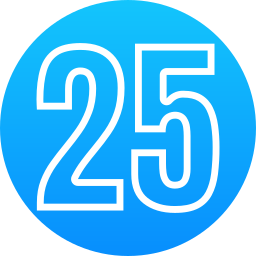 25 icon