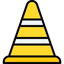 cône de signalisation Icône