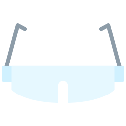 Safety glasses icon