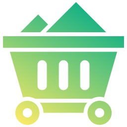 Mining cart icon