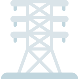 Electric tower icon