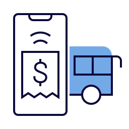 paiement du tarif Icône