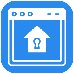 Home security icon