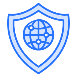 protección mundial icono