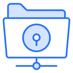 beveiligde map icoon