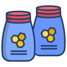 Honey jar icon