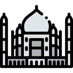 taj mahal ikona