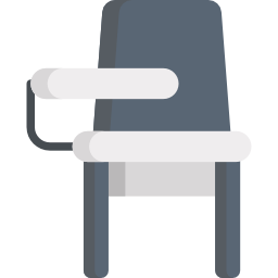 silla de escritorio icono