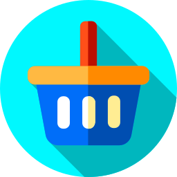 Shopping basket icon