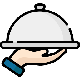 Serving dish icon