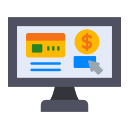 Online payment icon