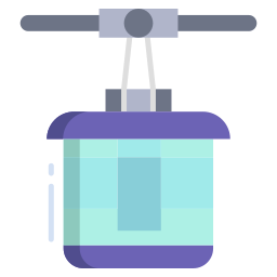 Cable car icon