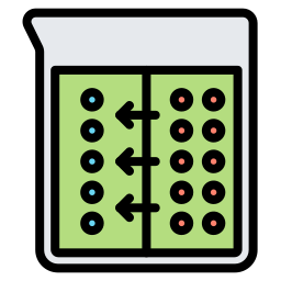 la diffusion Icône